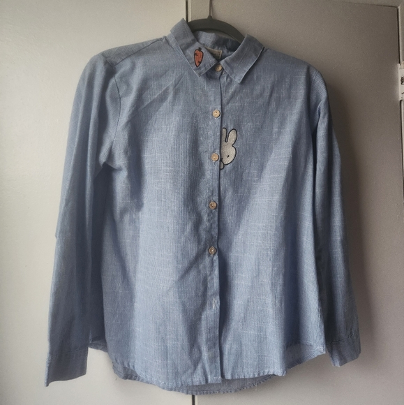 Bunny blouse ‼️ (3/$25) - Picture 2 of 5